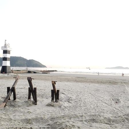 Apartamento Pes Na Areia ซันโตส ภายนอก รูปภาพ