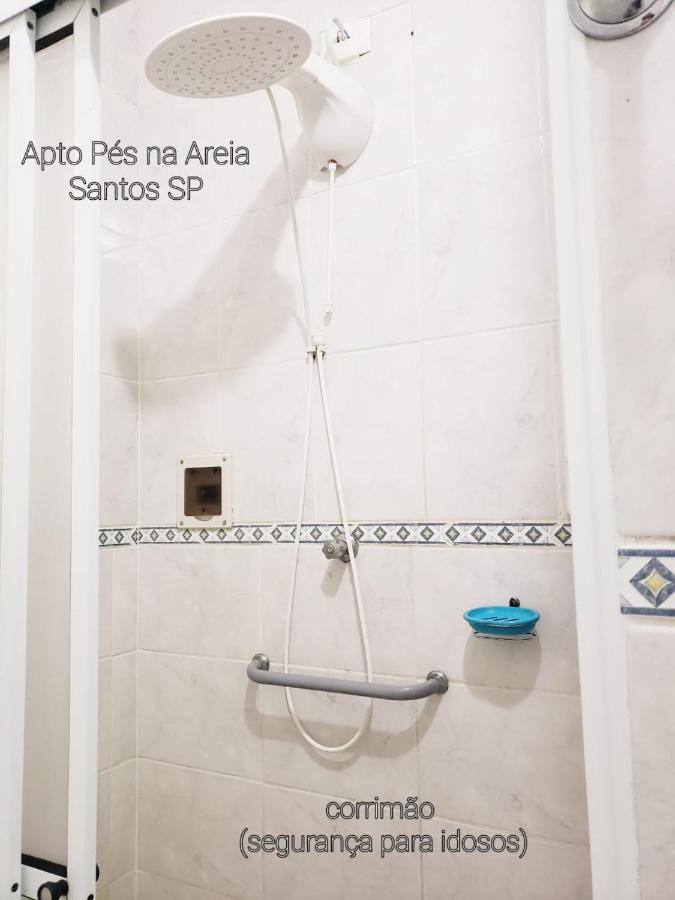 Apartamento Pes Na Areia ซันโตส ภายนอก รูปภาพ
