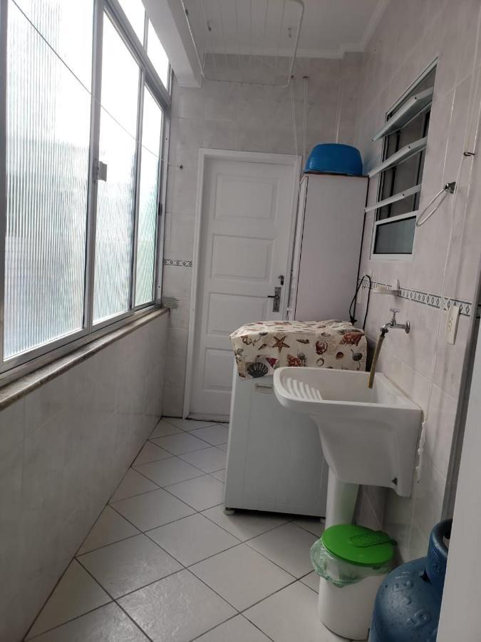 Apartamento Pes Na Areia ซันโตส ภายนอก รูปภาพ