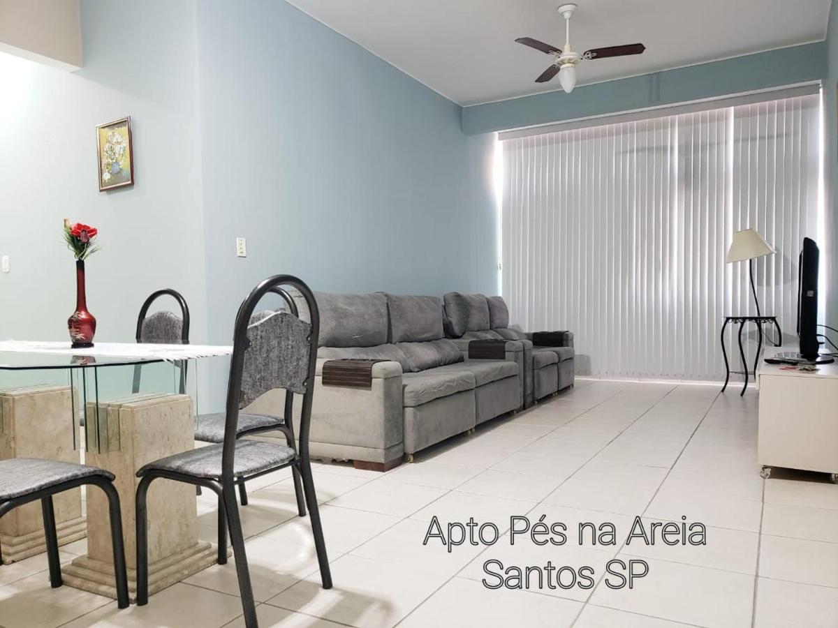 Apartamento Pes Na Areia ซันโตส ภายนอก รูปภาพ